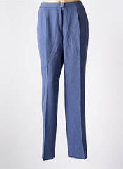 Pantalon droit bleu KARTING pour femme seconde vue