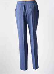 Pantalon droit bleu KARTING pour femme seconde vue