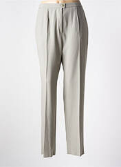 Pantalon droit gris KARTING pour femme seconde vue