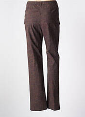 Pantalon droit marron KARTING pour femme seconde vue