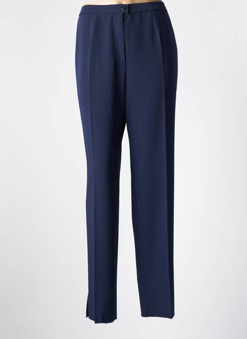 Pantalon droit bleu KARTING pour femme