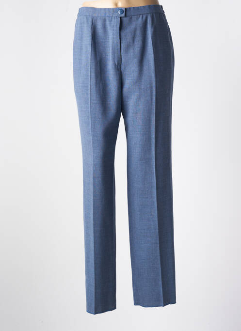 Pantalon droit bleu KARTING pour femme