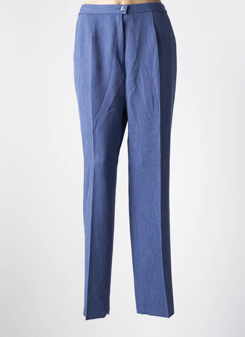 Pantalon droit bleu KARTING pour femme