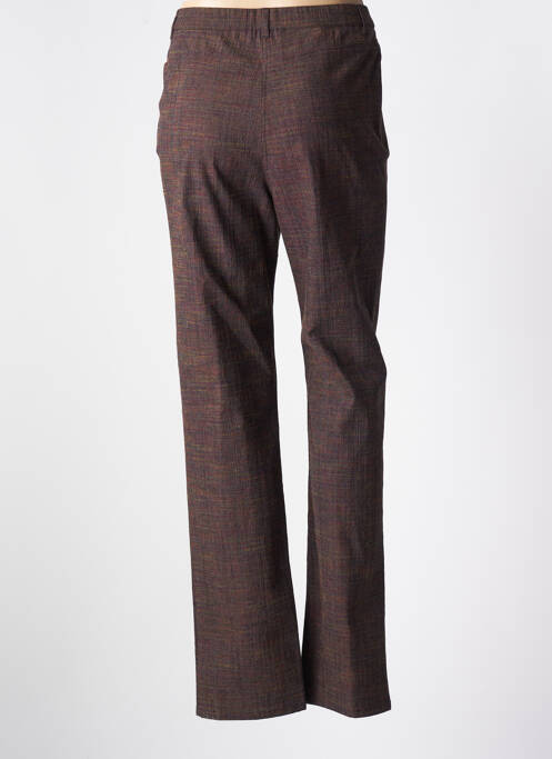 Pantalon droit marron KARTING pour femme