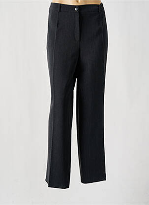 Pantalon droit taille à pinces taille normale gris GERKE MY PANTS femme