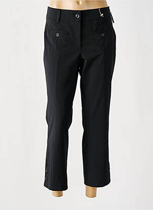 Pantalon 7/8 taille à pinces taille normale noir GARDEUR femme