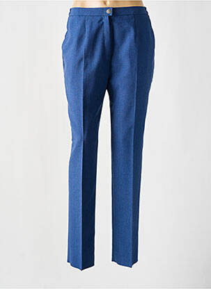 Pantalon slim poches taille haute bleu KARTING femme