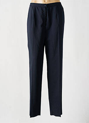 Pantalon slim taille haute taille haute bleu KARTING femme