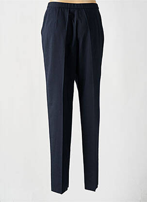 Pantalon slim taille haute taille haute bleu KARTING femme