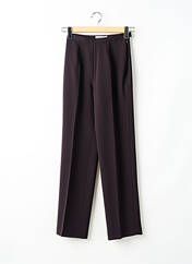 Pantalon droit noir FEDORA pour femme seconde vue