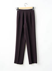 Pantalon droit noir FEDORA pour femme seconde vue