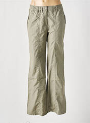 Pantalon flare vert TRU pour femme seconde vue