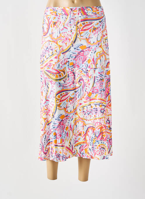 Jupe longue rose BARBARA LEBEK pour femme