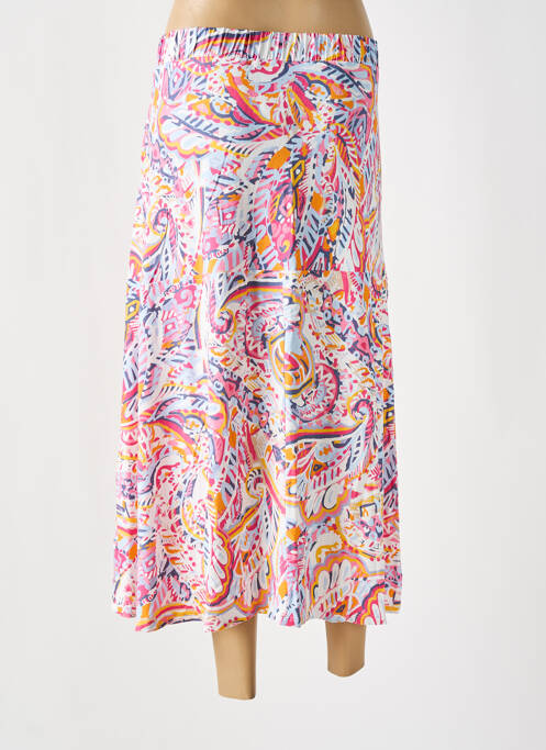 Jupe longue rose BARBARA LEBEK pour femme