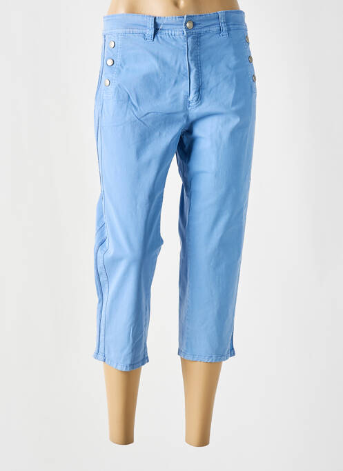 Pantacourt bleu ANNA MONTANA pour femme