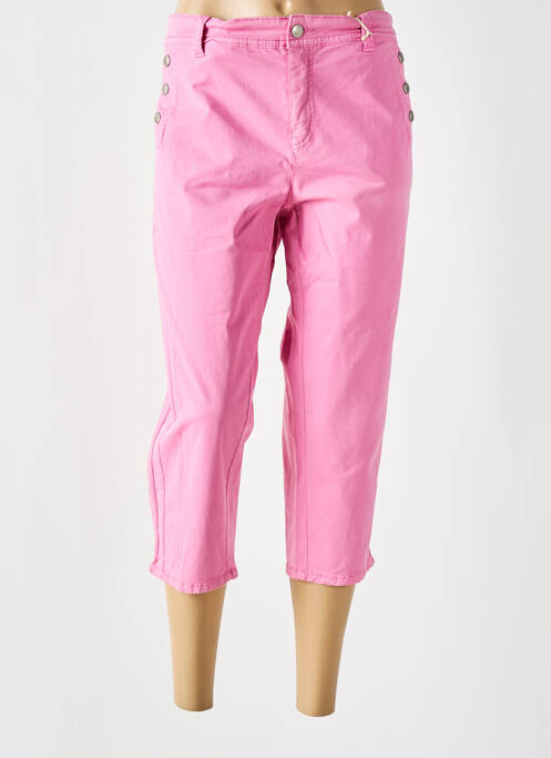 Pantacourt rose ANNA MONTANA pour femme