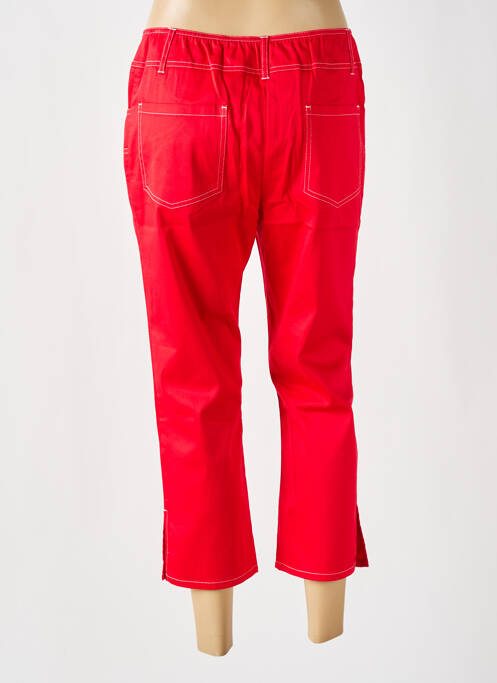 Pantacourt rouge PAUSE CAFE pour femme