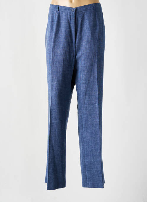 Pantalon droit bleu LISA CHESNAY pour femme