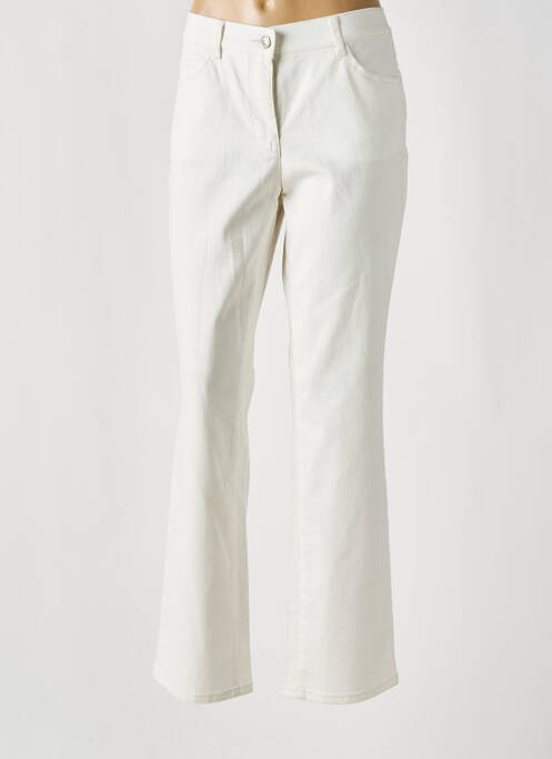 Pantalon slim beige BARBARA LEBEK pour femme