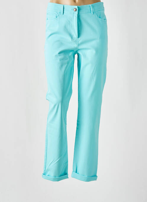 Pantalon slim bleu PAUSE CAFE pour femme