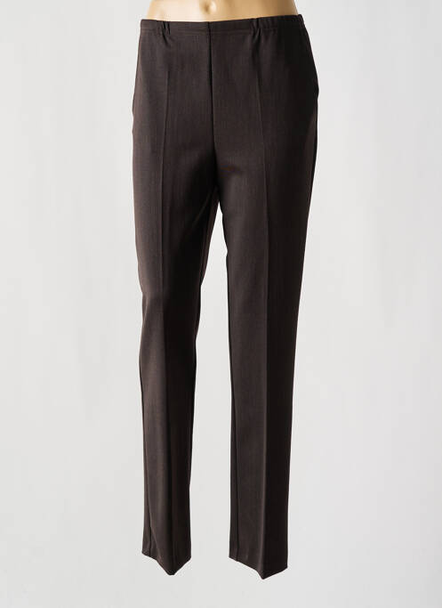 Pantalon slim marron GUY DUBOUIS pour femme