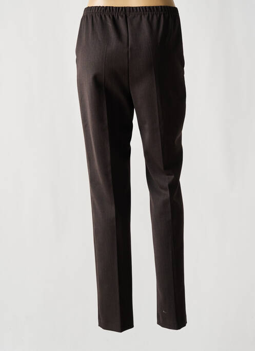 Pantalon slim marron GUY DUBOUIS pour femme