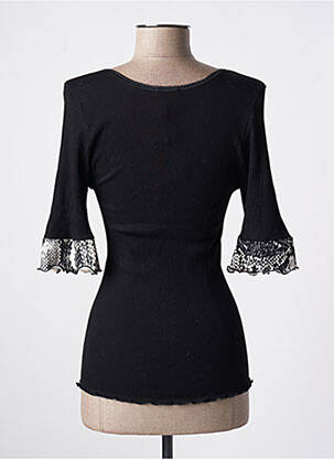 Gilet manches courtes manches mi-longues noir ARTIMAGLIA femme