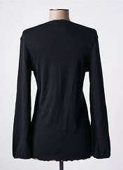 Gilet manches longues noir ARTIMAGLIA pour femme seconde vue