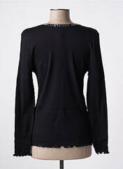 Gilet manches longues noir ARTIMAGLIA pour femme seconde vue