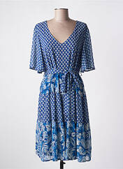 Robe mi-longue bleu GRIFFON pour femme seconde vue