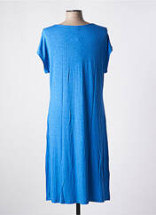 Robe mi-longue bleu VANIA pour femme seconde vue