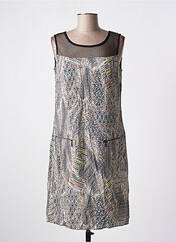 Robe mi-longue noir PAUSE CAFE pour femme seconde vue