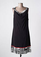 Robe mi-longue noir VANIA pour femme seconde vue