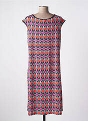 Robe mi-longue orange VANIA pour femme seconde vue