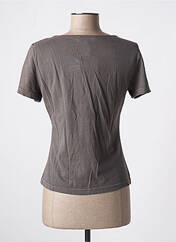 T-shirt gris FIGURE LIBRE pour femme seconde vue