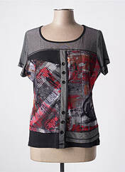 T-shirt noir QUATRE VINGT JOURS pour femme seconde vue