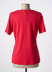 T-shirt rouge GUY DUBOUIS pour femme seconde vue