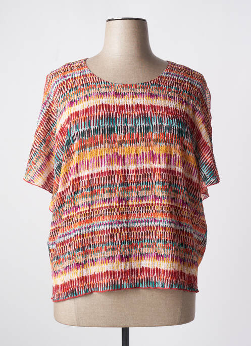 Blouse orange GRIFFON pour femme