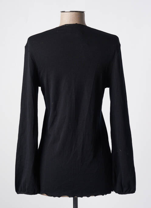 Gilet manches longues noir ARTIMAGLIA pour femme