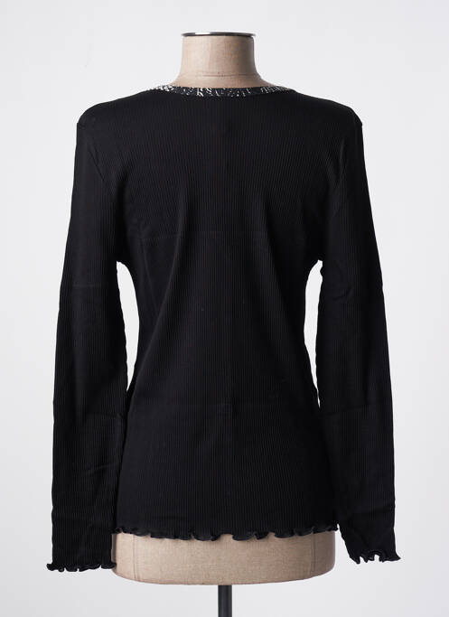 Gilet manches longues noir ARTIMAGLIA pour femme