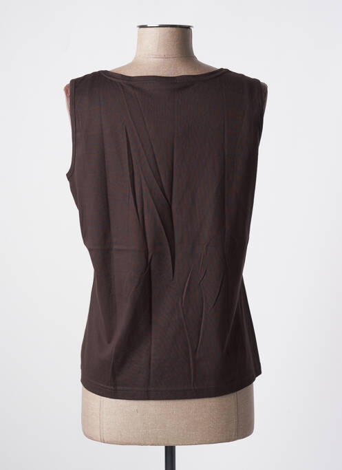 Débardeur marron BARBARA LEBEK pour femme