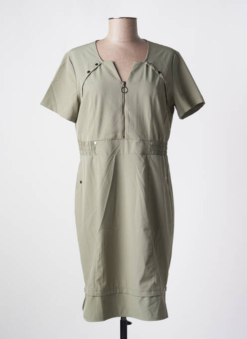 Robe courte vert GRIFFON pour femme