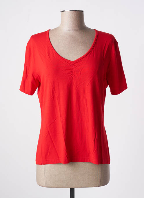 T-shirt rouge JEAN DELFIN pour femme