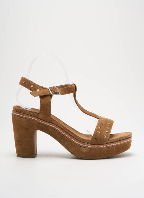 Sandales/Nu pieds marron CARMELA pour femme