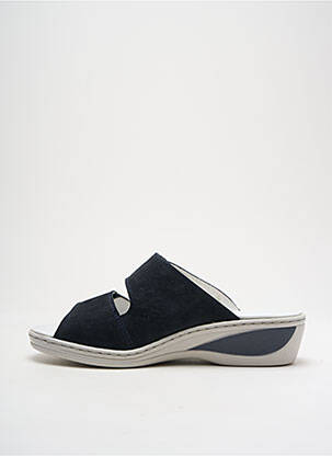 Mules/sabots voute plantaire talon de 4 à 6cm bleu ARA femme