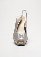Sandales/Nu pieds argent TONI PONS pour femme seconde vue