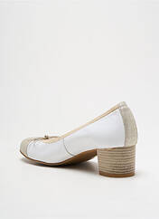 Escarpins blanc FOLIE'S pour femme seconde vue