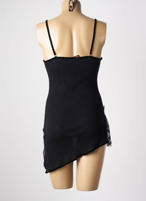 Nuisette/combinette légère et transparente noir ARTIMAGLIA femme
