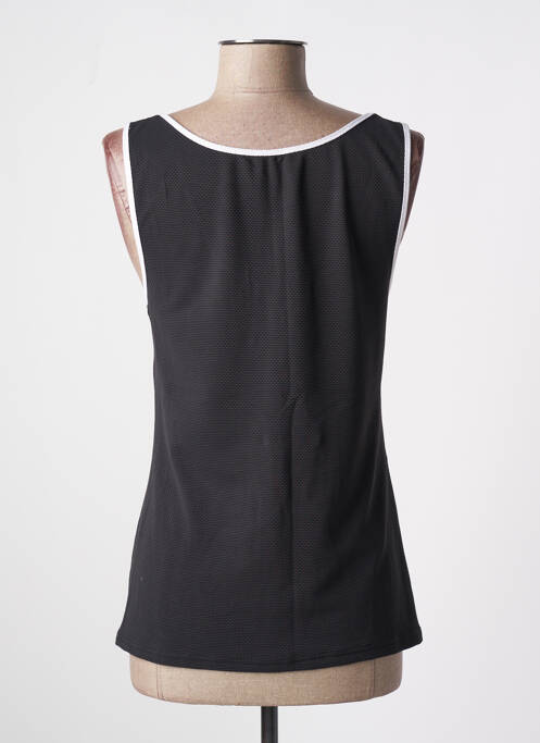 Top noir ANTIGEL pour femme