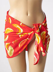 Paréo rouge HUIT pour femme seconde vue